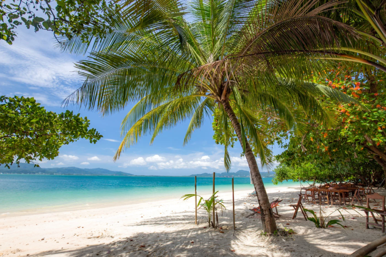 Rang Yai Island visited on a boat charter from Phuket